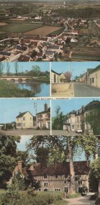 Le Chiteau Huisseau 3x Rare 1960s Aerial French Postcard s