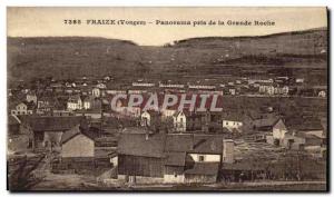 Fraize Old Postcard Panorama Taken from La Grande Roche