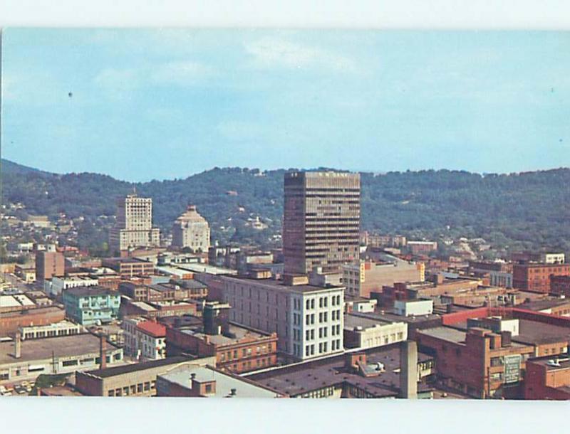 Unused Pre-1980 PANORAMIC VIEW Asheville North Carolina NC i0071