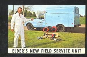 DENVER COLORADO ELDER TRAILER & BODY TRUCK SERVICE ADVERTISING POSTCARD
