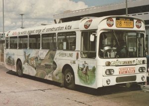 Airfix Kits Toy Model Advertising Windsor Bus Coach Postcard