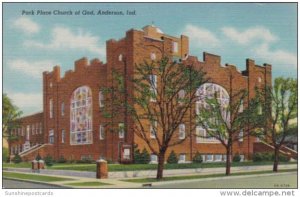 Park Place Church Of God Anderson Indiana 1956 Curteich