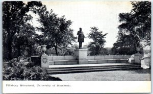 Postcard - Pillsbury Monument, University Of Minnesota - Minneapolis, Minnesota