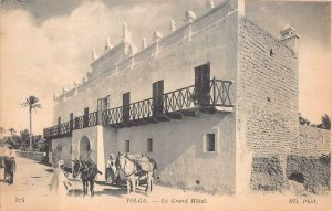 LE GRAND HOTEL TOLGA ALGERIA ALGER POSTCARD (c. 1910)