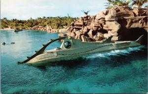 Walt Disney World  Florida FL 20,000 Leagues Under The Sea Vintage Postcard D35