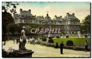 Old Postcard Paris And Its Wonders Garden and Luxembourg Palace