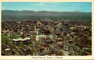 Colorado Denver Aerial View