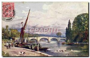 Postcard Old Richmond Bridge