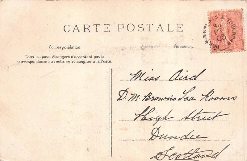 B201 Algeria Oran 1905 Big Letters Ethnic Women Landscapes vintage postcard