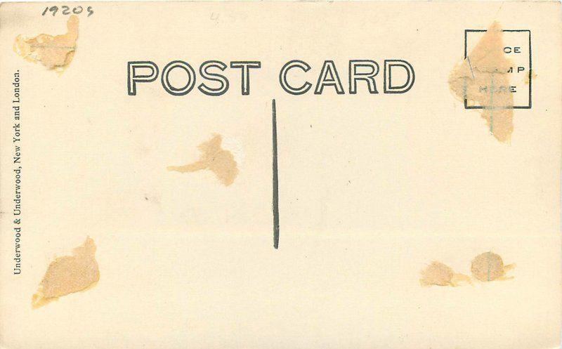 Ayer Massachusetts 1920s High School RPPC Photo Postcard Underwood 12532