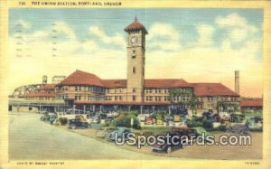 Union Station - Portland, Oregon OR Postcard