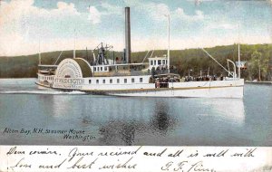 Steamer Mount Washington Alton Bay New Hampshire 1906 postcard