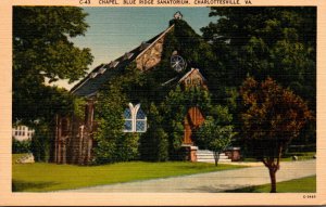 Virginia Charlottesville Blue Ridge Sanatorium The Chapel