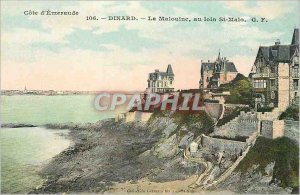 Old Postcard Emerald Coast Dinard La Malouine the Far St Malo