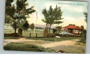 TUCK BETHLEHEM NH Golf Club c1910 Postcard