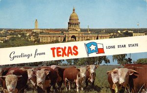 Greetings from Texas State Capitol 1963 