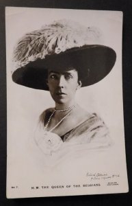 Mint Postcard HM The Queen of the Belgians Royalty Belgium RPPC