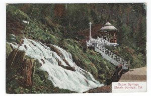 Shasta Springs, California - The Gazebo at Oxone Springs - in 1909