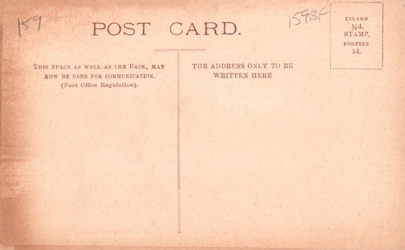Vintage Postcard Oxford University Robes Doctor Of Science Or Letters Full Dress