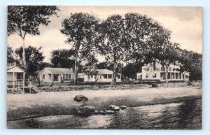 Postcard RI Wickford Beechwood Inn and Cottages c1930s G21