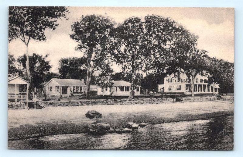 Postcard RI Wickford Beechwood Inn and Cottages c1930s G21