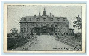 1914 Abbey of our Lady of the Valley, Rhode Island RI Postcard