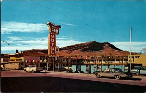 Imperial 400 Motel Last Chance Gulch Helena Montana 1960s Postcard  Retro Cars