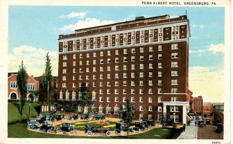 PA - Greensburg. Penn Albert Hotel