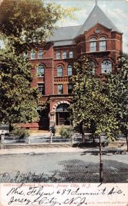 JERSEY CITY NEW JERSEY HASBROUCK INSTITUTE FOR BOYS~POSTCARD 1906