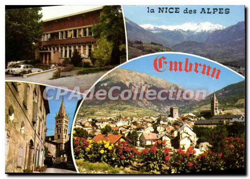 Postcard Old Embrun Hautes Alpes