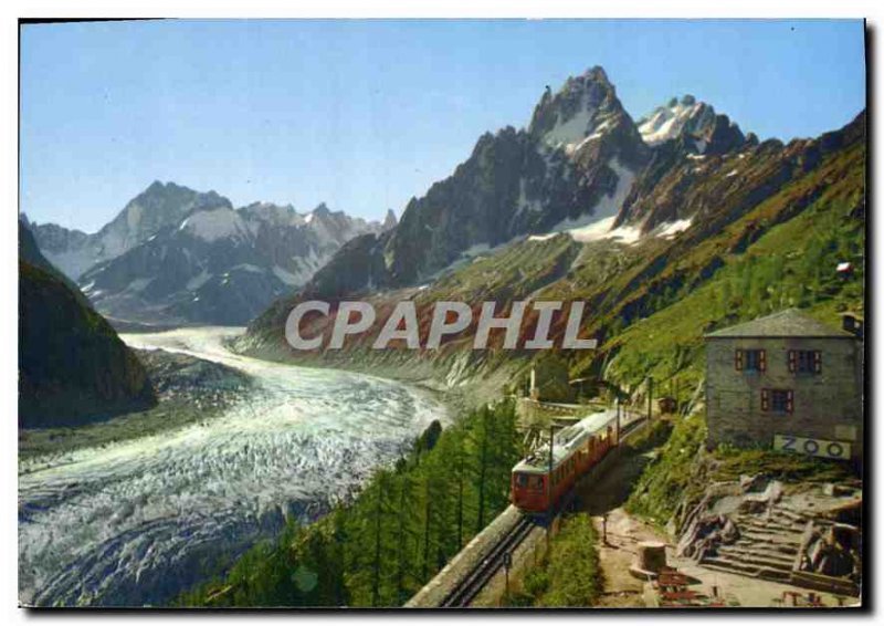 Modern Postcard Chamonix Montenvers General Sea Ice