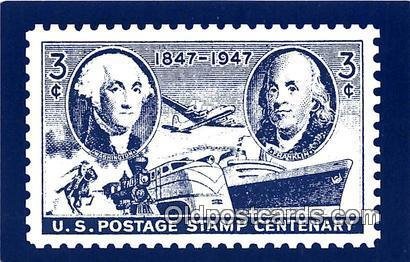 US Postage Stamp Centenary 1947 Stamp Unused 