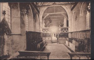 Sussex Postcard - The Chapel, St Mary's Hospital, Chichester    RS3262