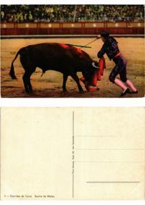 CPA Bullfighting - Corridas de Toros - Suerte de Matar (776189)