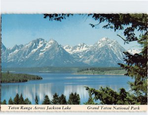 M-172220 Teton Range Across Jackson Lake Grand Teton National Park Wyoming