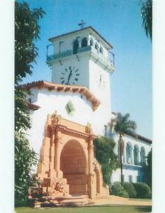 Unused Pre-1980 COURT HOUSE Santa Barbara California CA n4312