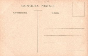 Vintage Postcard 1910's Saluti Da Palermo Chiesa Della Martorana Campanile Italy