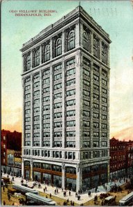 Postcard Odd Fellows Building in Indianapolis, Indiana~138182