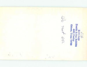 Pre-1980 RADIO CARD - CB HAM OR QSL Ottumwa Iowa IA AH0643
