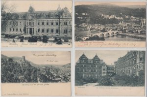 HEIDELBERG Germany 51 Vintage Postcards Mostly pre-1920 (L5355)