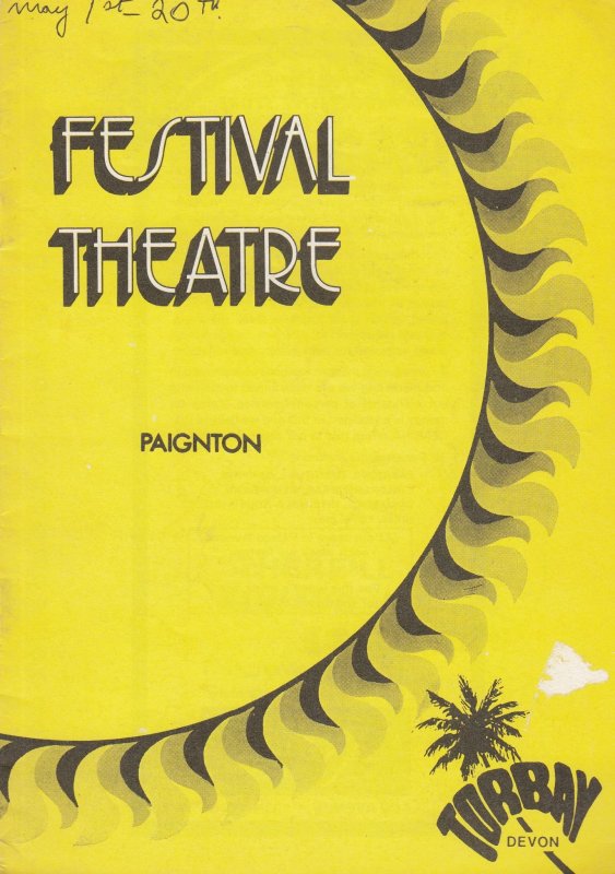 Paignton There'll Always Be An England Military Devon Theatre Programme