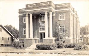 Winterset Iowa~Church of Christ~Large Greek Style Columns~House~1940s RPPC
