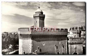 Postcard Modern Perpignan Castillet