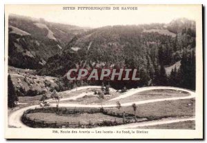 Postcard Ancient Sites Scenic Route de Savoie Aravis laces deep Giettaz