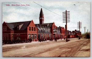 Ogden Utah Union Depot  Postcard N22