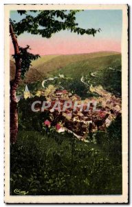 Old Postcard Chaudesaigucs (Cantal) Altitude General view Localite possessing...