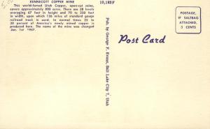 Kennecott Copper Mine - Bingham Canyon, Utah - Linen