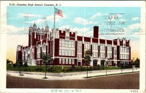 Postcard SCHOOL SCENE Camden New Jersey NJ AN0390