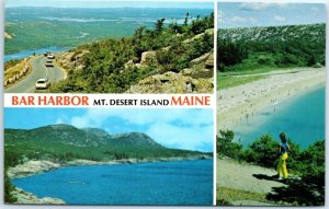 Postcard - Bar Harbor, Mt. Desert Island - Bar Harbor, Maine