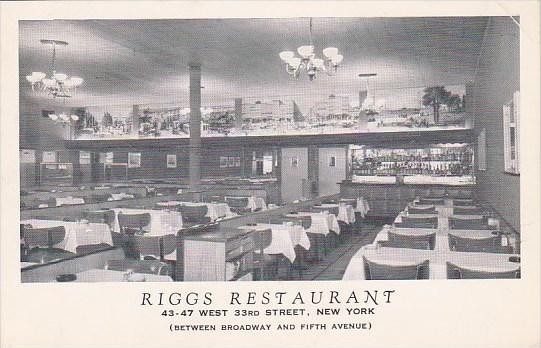 New York City Riggs Restaurant